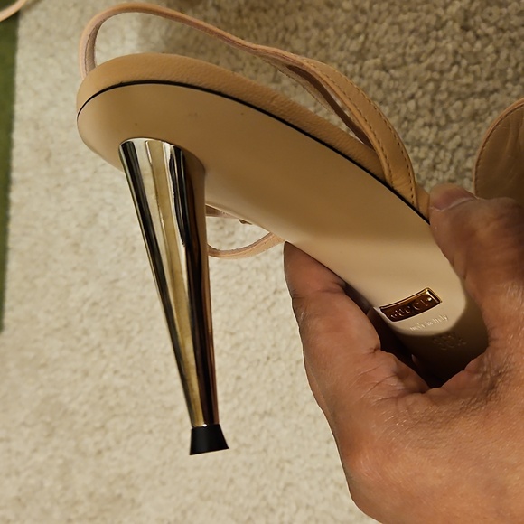 🛑GUCCI Blondie Leather Sandal - Picture 7 of 7